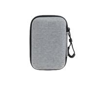 AsrMyjcx Custodia Auricolari Multifunzione Organizer Accessori Elettronici Custodia Impermeabile con Struttura Antiurto E Trame Interne Adatta per Studenti, 11-5-8-4cm, Quadrato