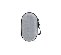 AsrMyjcx Custodia Auricolari Multifunzione Organizer Accessori Elettronici Custodia Impermeabile con Struttura Antiurto E Trame Interne Adatta per Studenti, 11-6-4cm, Ovale