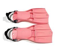 AsrMyjcx da Immersione Regolabili Sub tte Nuoto Subacquee con Alloggio Piede Imbottito per Comfort E Stabilità in Acqua Adatte per Snorkeling Allenamento , Rosa , M 39-42