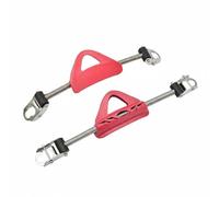 AsrMyjcx da Subacquea Elastico Acciaio Inox Cinturino Molla Pad Tallone EPDM Regolazione Automatica per Resistenza Fibbia Universale Adatte per Subacquei Attività di Immersione , Rosso , M