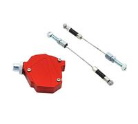 AsrMyjcx di Risparmio Della Frizione per Motociclette Cavo Facile Da Tirare Design Ergonomico Adatto per Guida Sportiva E, Rosso