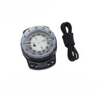 AsrMyjcx Diving Giacca Bussola Subacquea Cordino Montaggio Stabile Strumento Orientamento Adatto per Immersioni Pianificazione Escursioni Movimento Acquatico, Argento, Taglia Unica