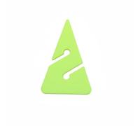 AsrMyjcx Diving Marker Segnalatore Triangolare Subacqueo Marcatore Cavità Indicatore Direzione Cookie per Linee Guida Materiale, Giallo, Giallo Fluorescente - Triangolo, Taglia Unica