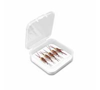 AsrMyjcx Esca da Pesca Nymph Stonefly per Pesca Alla Trota Gancio con Barb Esche Artificiali Attraenti con Perline Metallizzate Adatte per Pesca in Fiume Regali, Stile A-5pz