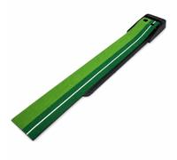 AsrMyjcx Golf Putting Tappetino Verde Putting Dispositivo Allenamento Putting Tappeto Golf Indoor Struttura Solida con Fori Prato Artificiale Realistico