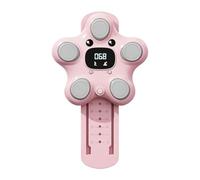 AsrMyjcx Jump Counter Attrezzo per Esercizio Verticale con Funzione Touch E Conteggio Vocale Apparecchio per Allenamento Motoria E attività Interattiva Adatto, Rosa