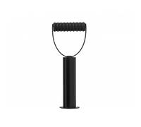 AsrMyjcx Maniglia per Allenamento Pesi Manubrio Kettlebell Impugnatura Adattatore Piastra in Ferro E TPE Presa Zigrinata Antiscivolo per Carico a Piastre, Grande
