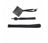 AsrMyjcx Paracadute da Allenamento per Nuoto Resistenza Cintura Drag Paracadute per Training Progressivo con Regolabile E Rotazione 360 Gradi, Nero, 30CM