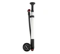 AsrMyjcx Pompa a Mano Compatta con Tubo Flessibile Leggera Gonfiatore Ergonomico per Ciclisti, Ciclisti di, Regolazioni Sul Ciglio