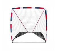 AsrMyjcx Porta Hockey Portatile Rete Bersaglio Gabbia Attrezzatura per Esercizi con Supporto in Acciaio in Vetroresina E Oxford a Doppia Cucitura Facile da