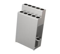 AsrMyjcx Porta Stecche da Biliardo, Organizer Multifunzionale, Supporto Compatto per Stecche, Materiale Ferro E Gomma, Adatto per La Casa E Il Soggiorno, Argento