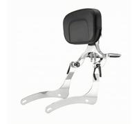 AsrMyjcx Schienale con Cuscino Ergonomico | Confortevole, Schienale per Passeggero, Resistente, Schienalino con Cuscino Imbottito, Viaggi Lunghi, Argento
