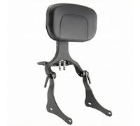 AsrMyjcx Schienale con Cuscino Ergonomico | Confortevole, Schienale per Passeggero, Resistente, Schienalino con Cuscino Imbottito, Viaggi Lunghi, Nero