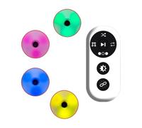 AsrMyjcx Set di 4 Luci LED per Allenamento di Basket, Slalom E