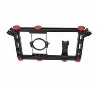AsrMyjcx Stabilizzatore Video Mobile Gabbia Telefono Supporto Smartphone Rig Impugnatura Scatto Video in Alluminio Leggero con Slitte E Filettature per Accessori Adatto a Vlogging Reportage