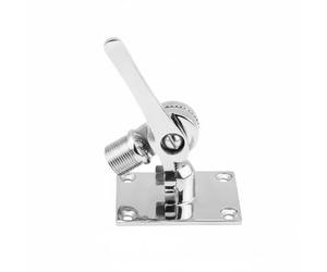 AsrMyjcx Supporto Antenna Regolabile Acciaio Inossidabile 316 Staffa Antenna Base Antenna Staffa Marine Giunto Doppio per Regolazioni Rapide E Montaggio