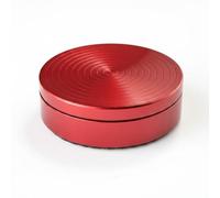 AsrMyjcx Training Rotatore Balletto Pattinaggio Artistico Danza Ginnastica Disco Pratica Alluminio con Rotazione Fluida E Base Antiscivolo per Trasferimenti, Array, Rosso, 10 3.2cm