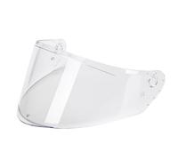 AsrMyjcx Visiera Casco Visiera Ricambio Lente Schermo Protettivo Parabrezza Policarbonato Resistente E Leggero con per Viti E Cerniere per Installazione Facile, Array, Lente Trasparente
