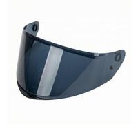 AsrMyjcx Visiera Casco Visiera Ricambio Lente Schermo Protettivo Parabrezza Policarbonato Resistente E Leggero con per Viti E Cerniere per Installazione Facile, Array, Lente Nero Tè
