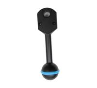 AsrMyjcx YS Head Adapter Ball Clip Braccio Supporto Convertitore Montaggio Alluminio Resistente Realizzato per Ridurre Il Peso Adatto per Fotografia Subacquea, 3.3 inch