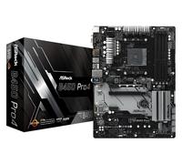 Asrock B450 PRO4 R2.0, AMD B450, AM4, ATX, 4 DDR4, XFire, VGA, HDMI, DP, 2x M.2 - Nouvo