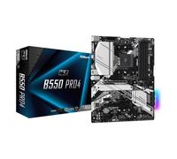 Asrock B550 Pro4 AMD B550 Socket AM4 ATX (AMD B550, 4 x DDR4 DIMM, 7.1 CH HD Aud