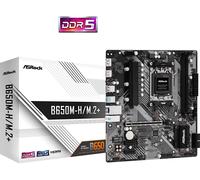 ASRock B650M-H/M.2+ Motherboard DDR5 DIMMs 6 USB HDMI DisplayPort Micro ATX 96 G