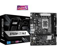 Asrock B760M-H2/M.2, Intel B760, 1700, Micro ATX, 2 DDR5, 2 HDMI, 2.5G LAN, PCIe4, 2x M.2