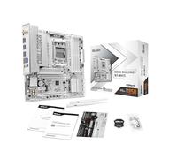 ASRock B850M Challenger WiFi White Socket AM5 Micro-ATX Scheda madre, compatibile con AMD Ryzen Serie 9000/8000/7000, B850, DDR5 8000+(OC), PCIe 5.0, WiFi 7, LAN 2.5G, porte Lightning da gioco