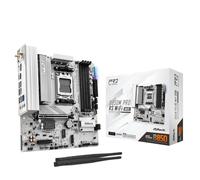ASRock B850M Pro RS WiFi Bianco AM5 Micro-ATX Scheda madre: AMD Ryzen 9000/8000/7000 | DDR5 8000+ | PCIe 5.0 | WiFi 6E | 2.5G LAN