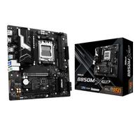 ASRock B850M-X AMD AM5 Socket Motherboard, Micro-ATX, 2x DDR5 Slots, 2x M.2 Sockets, 1x USB-C Port, 2.5GbE LAN, 1x DisplayPort / 1x HDMI Port