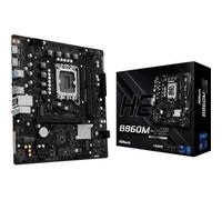 ASRock B860M H2 DDR5 8333 MHz 128GB M.2 B860 LGA1851 Micro ATX Scheda madre Intel Core Ultra BIOS Flashback SATA3 6.0 Gb/s