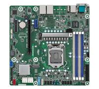 ASRock E3C252D4U, 1xSKT LGA1200, Intel E-2300, C252, 4xDIMM, SATA, 1xM.2, 2x1GbE, IPMI