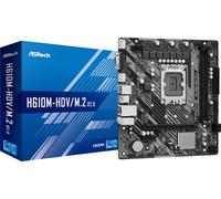 Asrock H610M-HDV/M.2 Intel H610 1700 Micro ATX 2 DDR4 VGA HDMI DP PCIe4 1x M.2