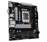 ASRock H810M-X Intel Core Ultra (Serie 2) LGA1851 da DDR5 a 6400 MHz M.2 chiave E per WiFi 128 GB SATA3 6.0 Gb/s Micro ATX Scheda madre PCIe 4.0 H810 2.5G LAN USB3.2