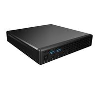 ASRock Jupiter X300 Mini PC Barebone, AMD Socket AM4, DDR4 fino a 64GB, 2.5" HDD & SSD, HDMI, USB-C, Nero