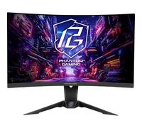 ASROCK - Asrock 27 Phantom Gaming Qhd Curved Gaming Monitor Pg27qrt2a 2560 X 1440 1ms 2 Hdmi Dp 180hz 95% Dci-p3 Freesync Vesa