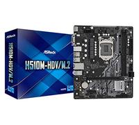 Asrock Placa Base 1200 microATX H510M-HDV/M.2 2xDDR4 (Hasta 64GB 3200 MHz OC) - 4xSATA - 1 x M.2 - USB 2.0 (4/2) - USB 3.1 (2/2) - HDMI - VGA - DVI-D