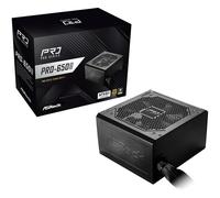 Asrock PRO-650G alimentatore per computer 650 W 24-pin ATX ATX Nero