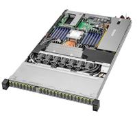 ASRock Rack Server Storage Barebone 1U24E1S-GENOA/2L2T Single Socket SP5 (LGA 6096), AMD EPYC™ 9005*/9004 24 E1.S Drive