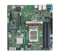 ASRock Mainboard W880D4U Micro-ATX Sockel LGA 1851 Single - Mainboard - Intel Sockel 1851 (Core Ultra 100&200)