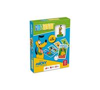 ASS Altenburger 22522244 Micky Mouse Disney Mickey & Friends-Mixtett gioco di carte con personaggio Plutone, giallo