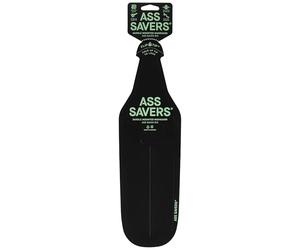 Ass Savers Asb-1-blk, parafanghi per Biciclette Unisex, Nero, Grande