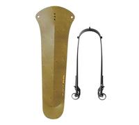 Ass Savers, Win Wing 2 Gravel, Golden Groove, Parafango Posteriore per Moto Gravel con Braccio oscillante Nero, Larghezza Pneumatici Fino a 60 mm, Ultraleggero, a Clip, Facile Installazione e