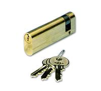 Mezzo cilindro ovale per maniglioni antipanico nf150 - mm.76 decentrato (60x16)