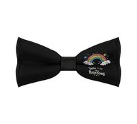 Assaggia i papillon classici Rainbow Clouds Stars per uomo, regolabili e pre-annodati, adatti per occasioni formali, aziendali e matrimoni.