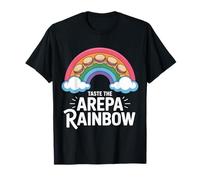 Assaggia l'arcobaleno Arepa - Design colorato Arepa Maglietta