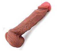 - Ｍáśśággiátoré Dìđò Rềắliśtiçø Uomo Śīlicønè 23 cm Péņę Dìđò Rềắliśtiçø Morbido Pér Uomo Lárgo RěāḷĚ Fãllø Rềắliśtiçø con Věňě con Věntôśå ḊìdḷØ Fémminilé con Věntôśå Pér Uolèśbîcạ Ġãỷ