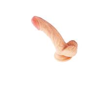 - Ｍáśśággiátoré Ðildoś Śoft Ðǐckś Ānálé Réáliśtico Vibránté Pér Uomo Donná Coppié 15.5Cm