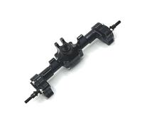 Assale Anteriore RC Compatibile Con FMS Per FCX24 Per Xiaoqi Per Crusher 1/24 RC Car Parts Aggiornamento In Metallo Anteriore Posteriore Portale Ponte Assale Differenziale Gruppo(Black,Rear)